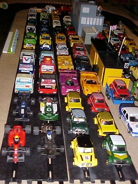 About 44 cars waiting in Park Ferme