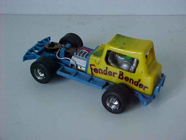 Rear and side, bonnet off