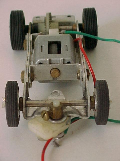 Top of chassis, from front