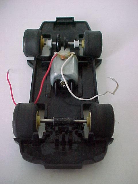 Top of chassis, from front