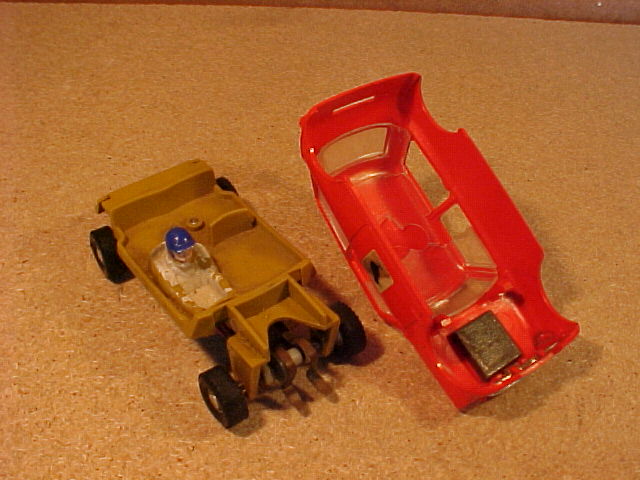 Body and chassis dismantled