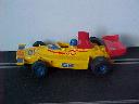 Yellow single seater