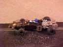 Black single seater