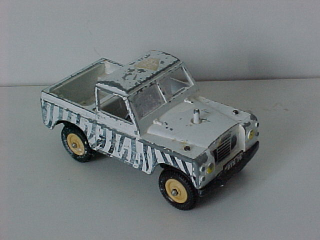 Incomplete Britains Land Rover