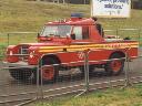 Real Land Rover fire engine - front and side